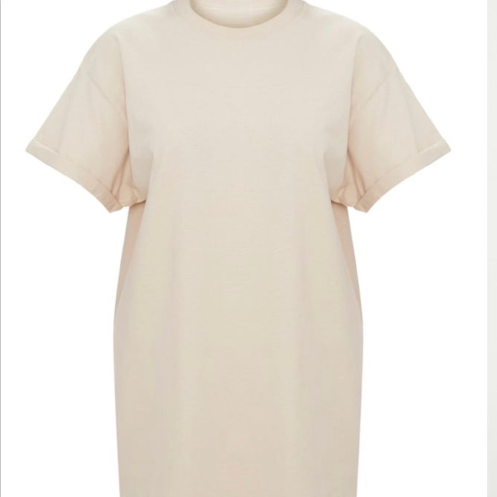 Sand Oversized Boxy T-Shirt - Picture 3 of 6